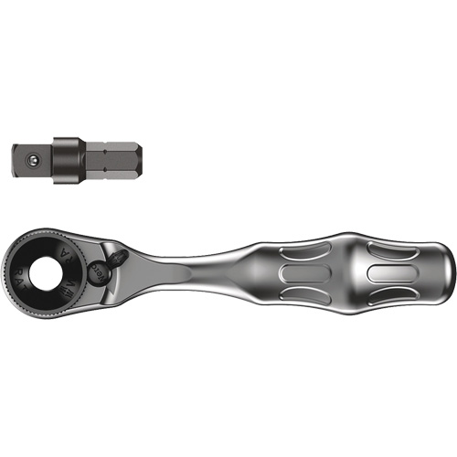 Mini rochet en m&eacute;tal 1/4, Prise de 1/4", Poign&eacute;e Ergonomique Waymarc Industries Inc