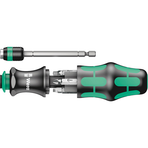Tournevis Multi 26 Kraftform Kompakt, 7-11/16" lo, Prise Plastique Waymarc Industries Inc