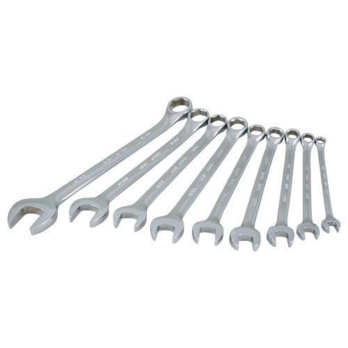 Wrench Set, Combination, 9 Pieces, Metric Waymarc Industries Inc