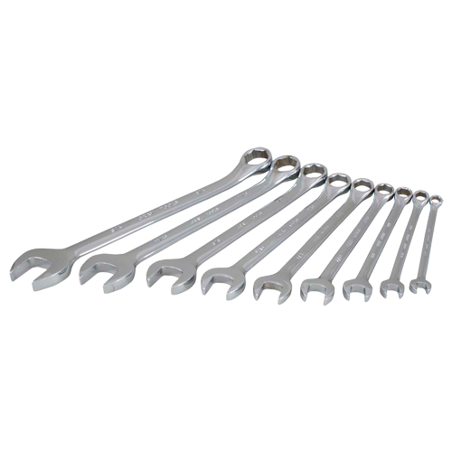 Wrench Set, Combination, 9 Pieces, Imperial Waymarc Industries Inc