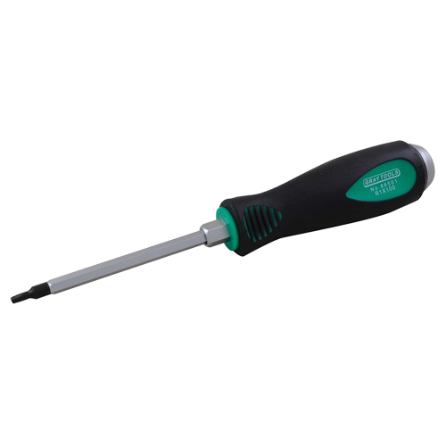 Tournevis &agrave; t&ecirc;te carr&eacute;e, Tige de 2, Hexagonale, 20-9/32" lo, Prise en Plastique Waymarc Industries Inc