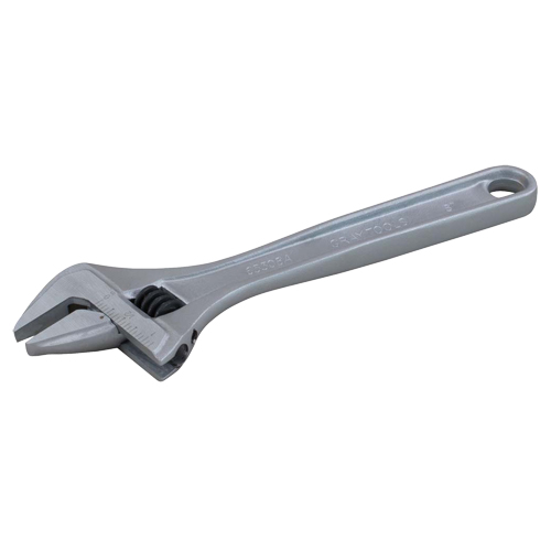 Adjustable Wrench, 6" L, 1" Max Width, Plain Waymarc Industries Inc