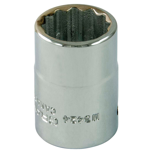 Douille, 24 mm, Prise 3/4", 12 pans Waymarc Industries Inc