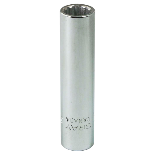 Socket, 5/16", 1/4" Drive, 12 Points Waymarc Industries Inc