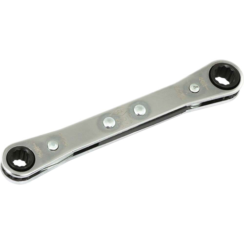 Cl&eacute; polygonale plate &agrave; cliquet, Prise de 1/4", Poign&eacute;e Ordinaire Waymarc Industries Inc