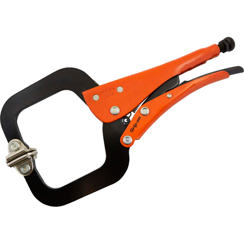 Locking Pliers, 11-3/4" Length, C-Clamp Waymarc Industries Inc