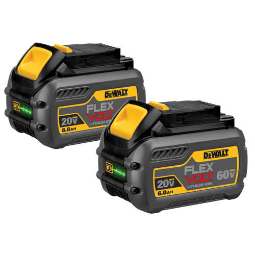 Blocs-piles FlexVolt, Lithium-ion, 60 V, 6 A Waymarc Industries Inc
