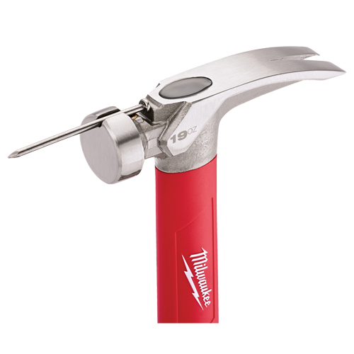 Smooth Face Hammer, 19 oz., Fibreglass Handle, 15-1/4" L Waymarc Industries Inc