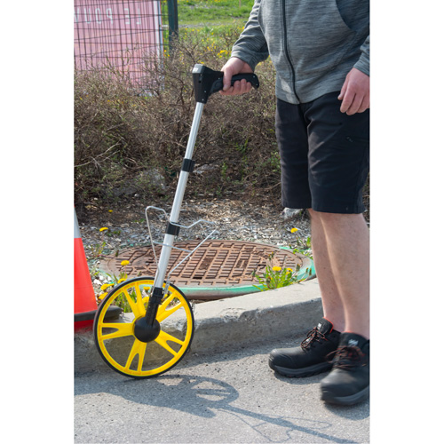 Digital Distance Measuring Wheel, 12.5"/31.8 cm, 99999.9 m Range, Feet/Metres Waymarc Industries Inc