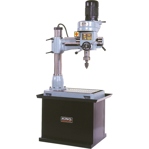 Radial Drilling Machine, 1/2" Chuck, 5 Speed(s), 21-5/8" W X 19-5/8" L, #3 Morse Waymarc Industries Inc