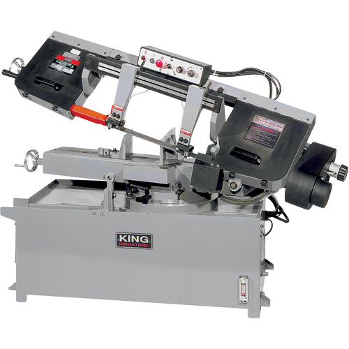 Metal Cutting Swivel Bandsaw, Horizontal, 9" x 18" Rectangular Cutting Capacity Waymarc Industries Inc