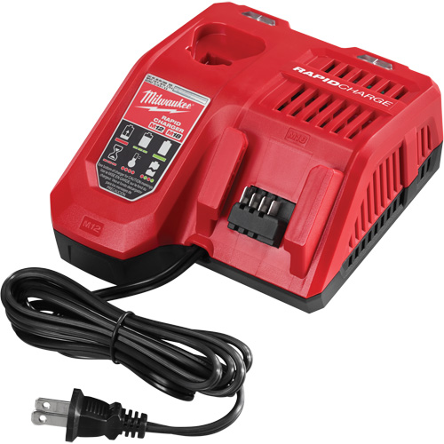 M18 & M12 Rapid Charger, 18 V, Lithium-Ion Waymarc Industries Inc
