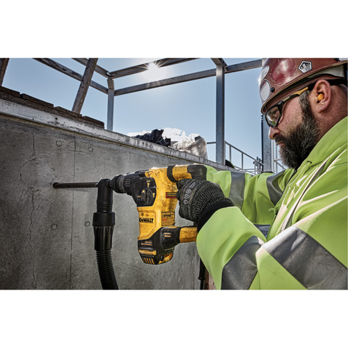 Marteau rotatif SDS Plus en forme de L, 3/16" - 7/8", 8,5 A, 0-5200 coups/min Coups/min, 0-1150 tr/min Tr/min, 2,58 lb-pi Waymarc Industries Inc