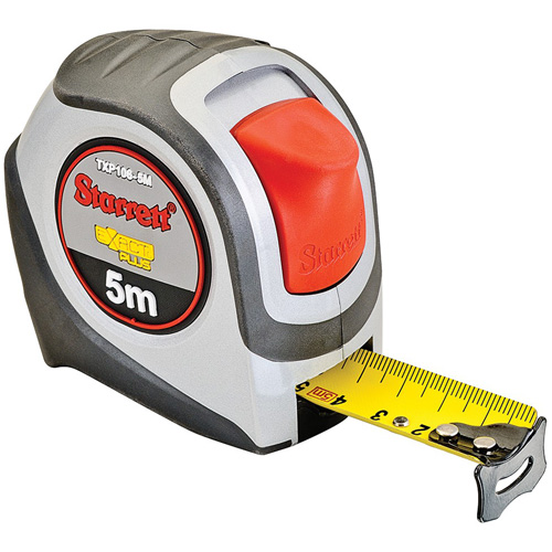 KTXP Series Measuring Tapes, 1-3/5" x 5m, Metric Graduations Waymarc Industries Inc