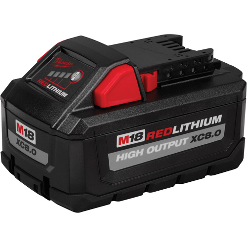 Bloc-pile M18 Redlithium High Output XC8.0, Lithium-ion, 18 V, 8,0 Ah Waymarc Industries Inc