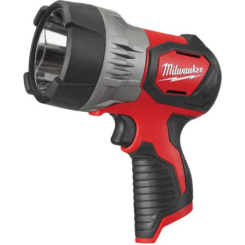 Projecteur M12, DEL, 750 lumens, 4 hres de fonctionnement, Bloc-pile Rechargeable, Plastique Waymarc Industries Inc