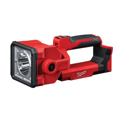 Projecteur orientable M18, DEL, 1250 lumens, 7 hres de fonctionnement, Bloc-pile Rechargeable, Plastique Waymarc Industries Inc
