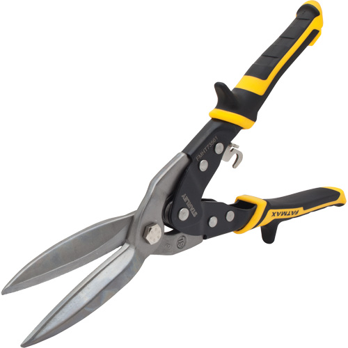 Fatmax&reg; Long Cut Snips, 3-9/50" Cut Length, Straight Cut Waymarc Industries Inc
