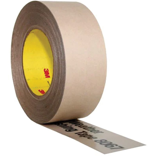 Ruban d'&eacute;tanch&eacute;it&eacute; toutes saisons s&eacute;rie 8067, 152,4 mm (6") x 22,86 m (75'), Brun Waymarc Industries Inc