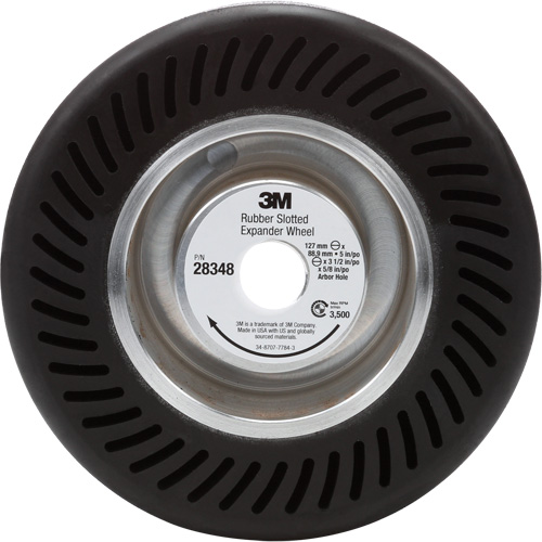 Rubber Slotted Expanding Wheel Waymarc Industries Inc