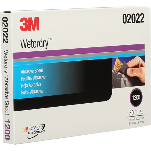 Wetordry 401Q Abrasive Sheet, 5-1/2" x 9", Fine Grit, Silicon Carbide Waymarc Industries Inc