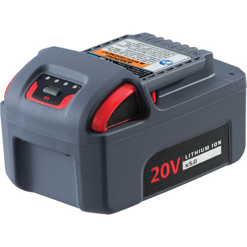 IQV20 High Capacity Battery, Lithium-Ion, 20 V, 5 Ah Waymarc Industries Inc