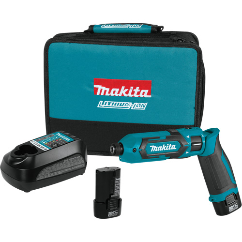 Trousse de tournevis &agrave; chocs, 1/4", 220 lb-po Couple max., 7,2 V, Lithium-ion Waymarc Industries Inc