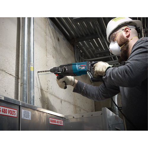 Marteau rotatif SDS-Plus Bulldog Xtreme, 3/16" - 5/8", 8 A, 0-5800 Coups/min, 0-1300 Tr/min, 2,0 lb-pi Waymarc Industries Inc