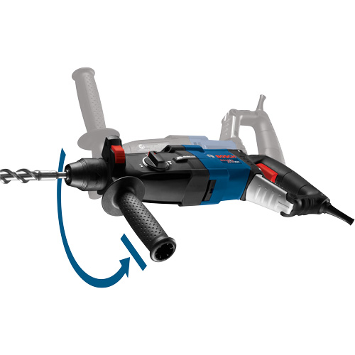 SDS-Plus&reg; Bulldog Xtreme Max Rotary Hammer, 8.5 A, 0-5100 BPM, 0-1300 RPM, 2.4 ft.-lbs. Waymarc Industries Inc