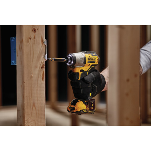 Ensemble de tournevis &agrave; percussion avec moteur sans balai Xtreme, 1/4", 1450 lb-po Couple max., 12 V, Lithium-ion Waymarc Industries Inc