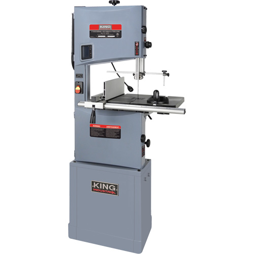 2-Speed 14" Wood Band Saw, Vertical, 120 V, 1476 SFPM/3280 SFPM Waymarc Industries Inc