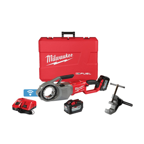 Trousse de cintreuses &agrave; tuyaux M18 Fuel, 41 tr/min, Filetage de la tige 1/8" - 2" Waymarc Industries Inc