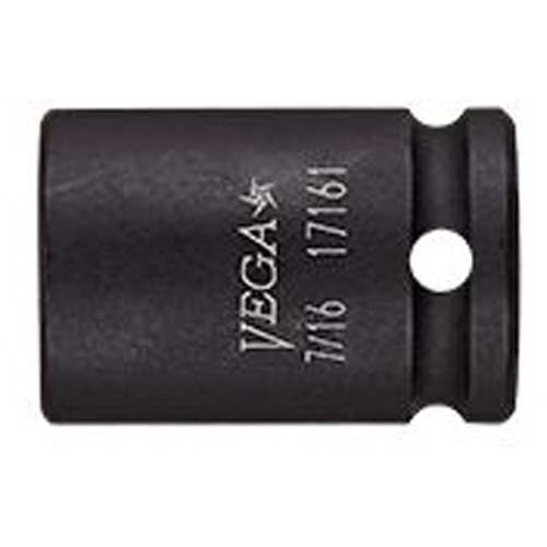 Socket, Impact, 7 mm, 1/4" Drive, 12 Points Waymarc Industries Inc
