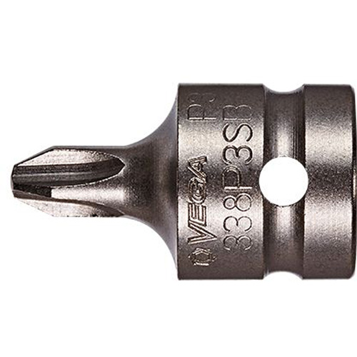 Bit Socket, Phillips, #3 x 2-7/8" L, 1/2" Drive Waymarc Industries Inc