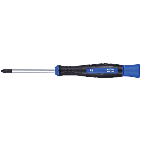 Phillips Precision Screwdriver, #0, 5-1/2" L, Cushion Grip Handle Waymarc Industries Inc