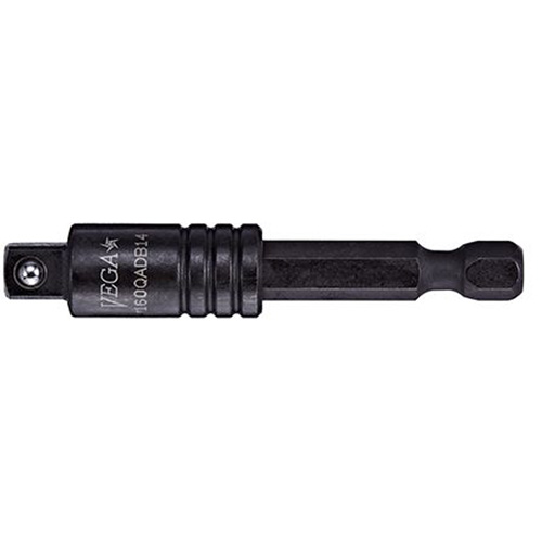 Adaptateur et rallonge pour douille &agrave; d&eacute;clenchement rapide, 1/4" Prise, Dimension m&acirc;le 1/4", Sph&eacute;rique, 3" lo Waymarc Industries Inc