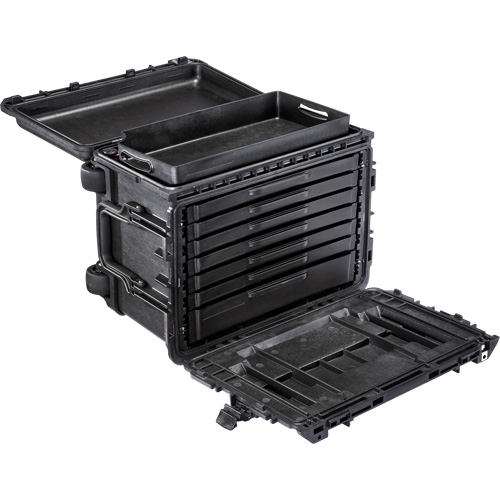 Armoire &agrave; outils mobile Gen 2, 24" la, 6 tiroirs, Noir Waymarc Industries Inc