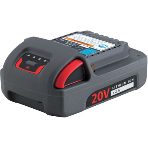 IQV20 Series Battery, Lithium-Ion, 20 V, 2.5 Ah Waymarc Industries Inc