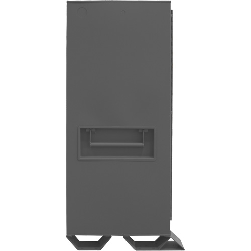 Jobsite Storage Shelving Cabinet, Steel, 47.5 Cubic Feet, Grey Waymarc Industries Inc