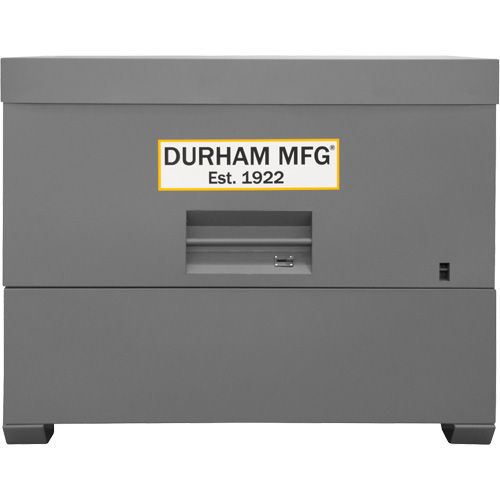 Piano Style Jobsite Storage Box, 60-1/2" W x 34-3/4" D x 49-3/8" H, Grey Waymarc Industries Inc