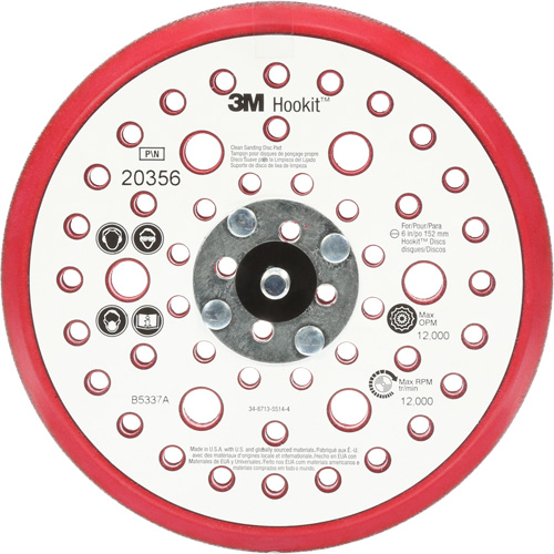 Hookit Clean Sanding Low Profile Disc Pad Waymarc Industries Inc