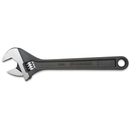 Adjustable Wrench, 10" L, 1-5/16" Max Width, Black Oxide Waymarc Industries Inc