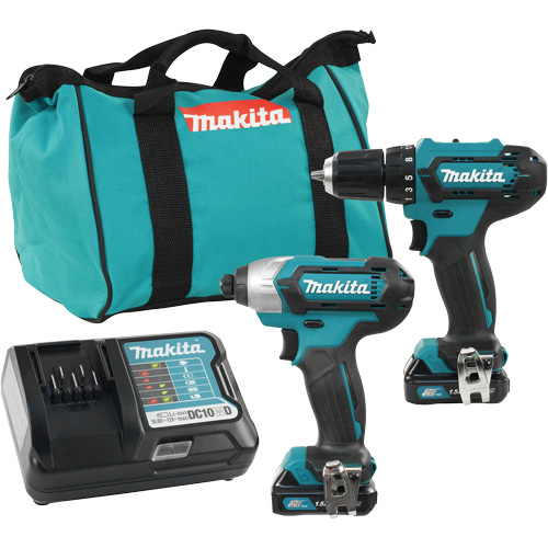 Cordless Drill & Driver Kit, Lithium-Ion, 12 V Waymarc Industries Inc