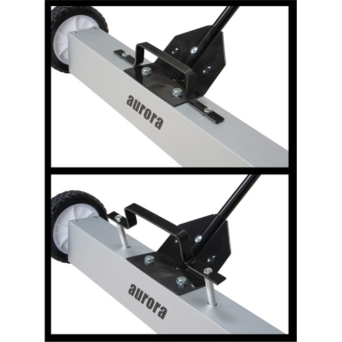 Magnetic Push Sweeper, 24" W Waymarc Industries Inc