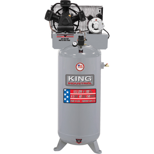 High Output Air Compressor, 50 Gal. (60 US Gal) Waymarc Industries Inc