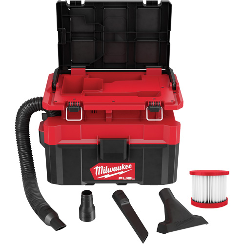 Aspirateur humide/sec sans fil M18 Fuel Packout (outil seulement), 18 V, Capacit&eacute; 2,5 gal. Waymarc Industries Inc
