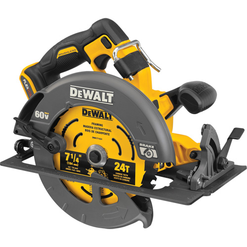 FlexVolt&reg; Max Brushless Circular Saw with Electric Brake (Tool Only), 7-1/4", 60 V Waymarc Industries Inc