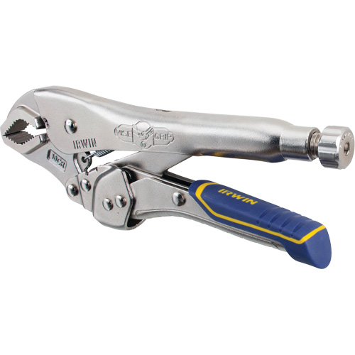Vise-Grip&reg; Fast Release 10WR Locking Pliers with Wire Cutter, 10" Length, Curved Jaw Waymarc Industries Inc