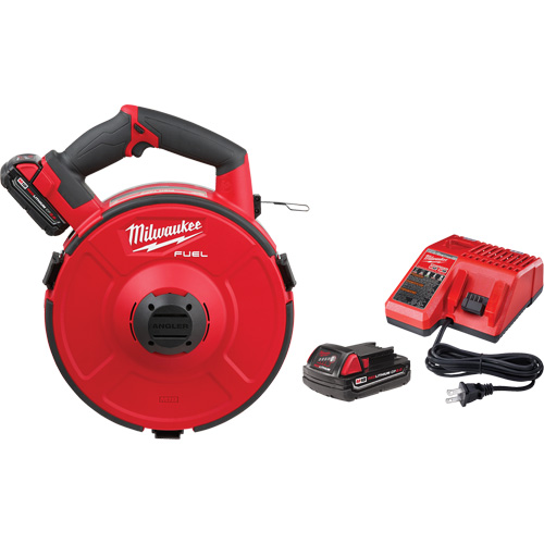 Ensemble de ruban de tirage en acier M18 Fuel Angler de 120 pi Waymarc Industries Inc