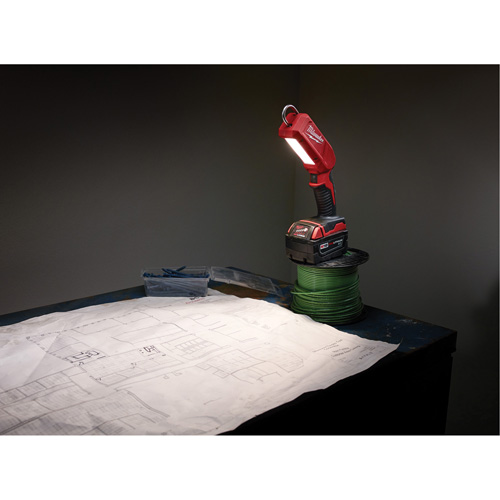 M18 Stick Light, Hook, Rechargeable, 300 Lumens Waymarc Industries Inc
